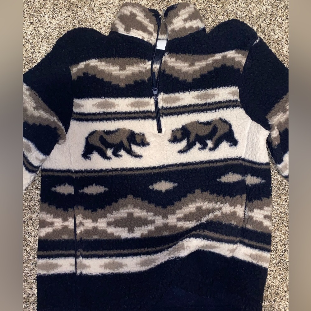 Old Navy Men’s/Women’s Sherpa Quarter zip
